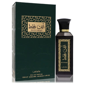 Lattafa Ente Faqat Eau De Parfum Spray (Unisex) By Lattafa