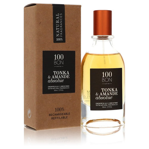 100 Bon Tonka & Amande Absolue Concentree De Parfum Spray (Unisex Refillable) By 100 Bon