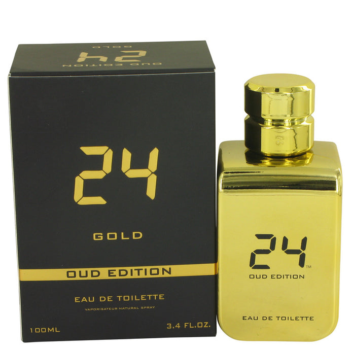 24 Gold Oud Edition Eau De Toilette Concentree Spray (Unisex) By ScentStory