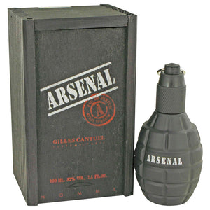 Arsenal Black Eau De Parfum Spray By Gilles Cantuel