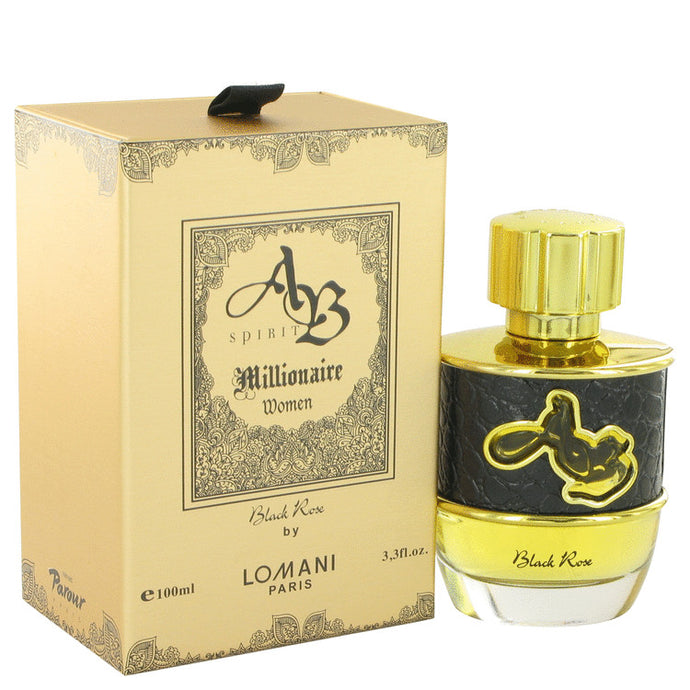 Ab Spirit Millionaire Black Rose Eau De Parfum Spray By Lomani