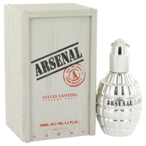 Arsenal Platinum Eau De Parfum Spray By Gilles Cantuel