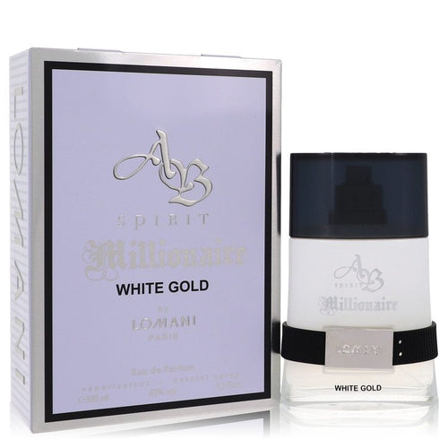 Ab Spirit Millionaire White Gold Eau De Parfum Spray By Lomani