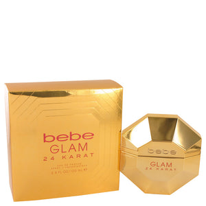 Bebe Glam 24 Karat Eau De Parfum Spray By Bebe