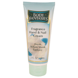 Body Fantasies Signature Fresh White Musk Hand & Nail Cream By Parfums De Coeur