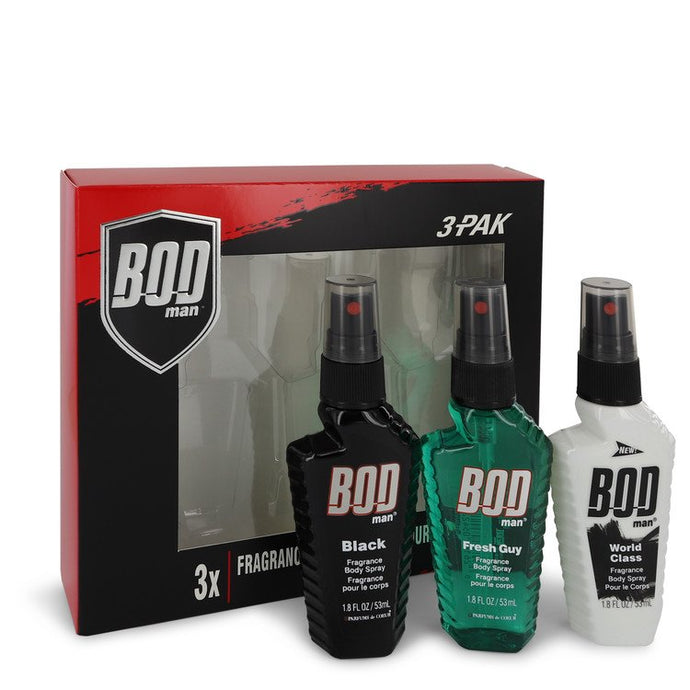 Bod Man 3PAK Variety Set By Parfums De Coeur