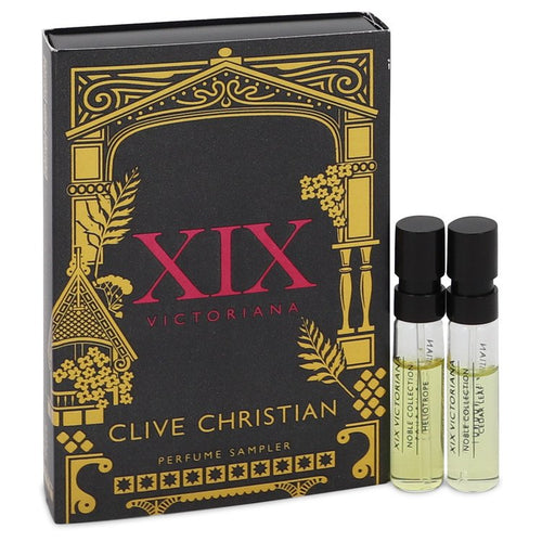 Clive Christian Xix Victoria Perfume Sampler Includes One Heliotrope and One Cedar Leaf Vial Sprays By Clive Christian