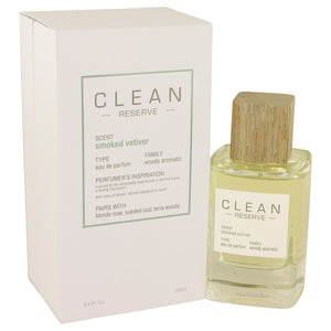 Clean Smoked Vetiver Eau De Parfum Spray By Clean