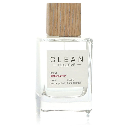 Clean Amber Saffron Eau De Parfum Spray (Tester) By Clean