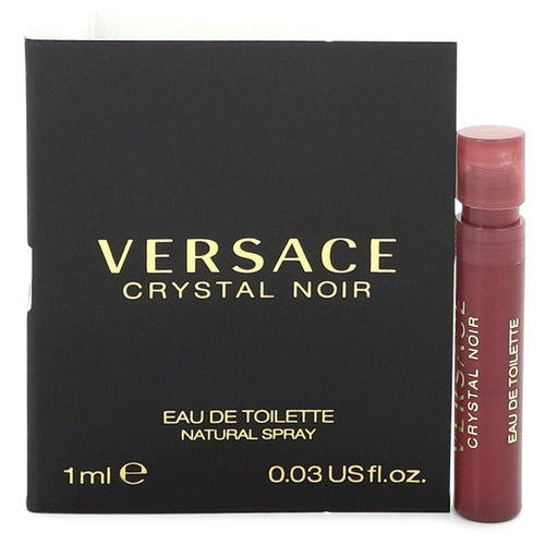 Crystal Noir Vial Spray (sample) By Versace