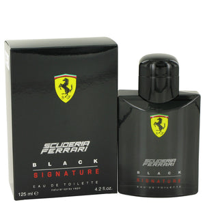 Ferrari Scuderia Black Signature Eau De Toilette Spray By Ferrari