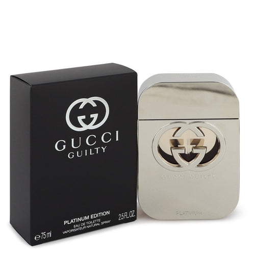Gucci Guilty Platinum Eau De Toilette Spray By Gucci
