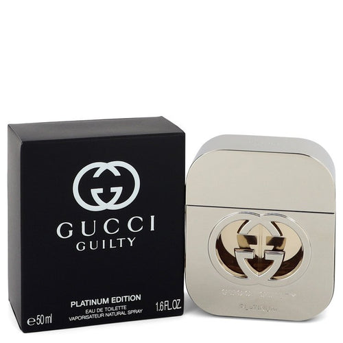 Gucci Guilty Platinum Eau De Toilette Spray By Gucci