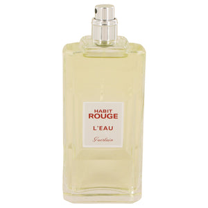 Habit Rouge L'eau Eau De Toilette Spray (Tester) By Guerlain