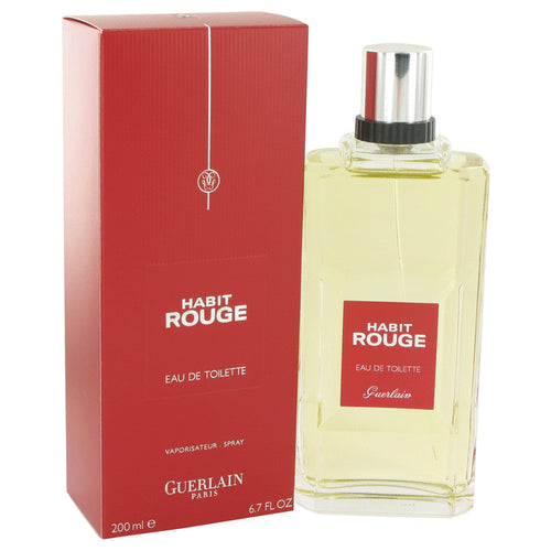 Habit Rouge Eau De Toilette Spray By Guerlain