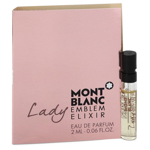 Lady Emblem Elixir Vial (sample) By Mont Blanc