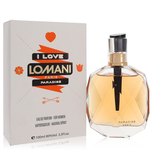 I Love Lomani Paradise Eau De Parfum Spray By Lomani