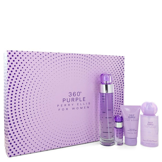 Perry Ellis 360 Purple Gift Set By Perry Ellis
