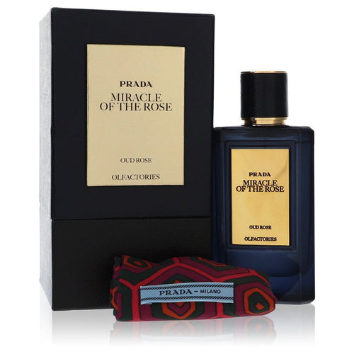 Prada Olfactories Miracle Of The Rose Eau De Parfum Spray with Free Gift Pouch By Prada