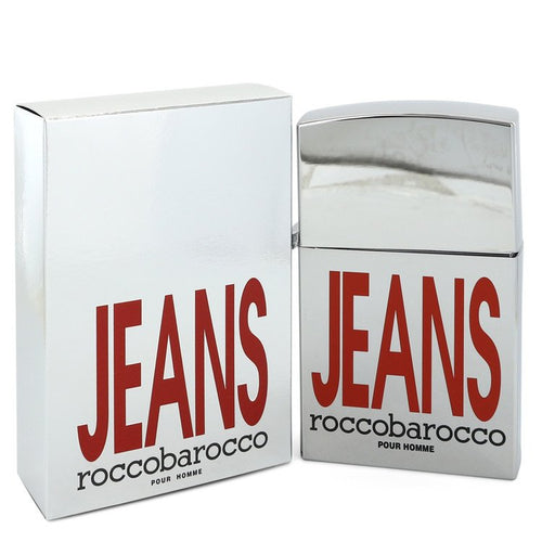 Roccobarocco Silver Jeans Eau De Toilette Spray (new packaging) By Roccobarocco