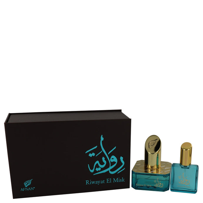 Riwayat El Misk Eau De Parfum Spray + Free 0.67 oz Travel EDP Spray By Afnan