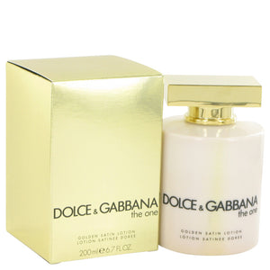 The One Golden Satin Lotion By Dolce & Gabbana