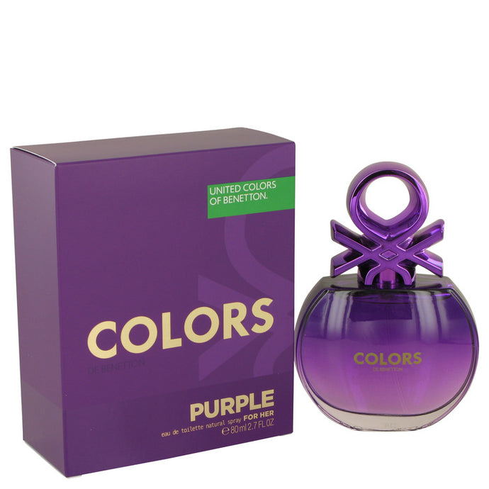 United Colors Of Benetton Purple Eau De Toilette Spray By Benetton