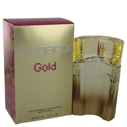 Ungaro Gold Eau De Toilette Spray By Ungaro