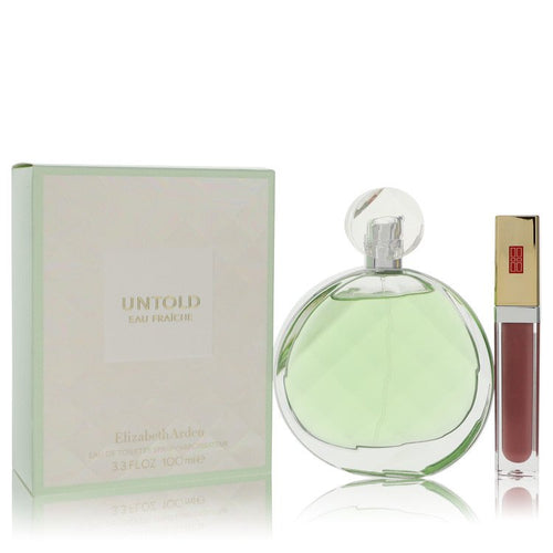 Untold Eau Fraiche Eau De Toilette Spray with Lipstick By Elizabeth Arden