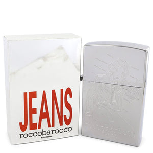 Roccobarocco Silver Jeans Eau De Toilette Spray (new packaging) By Roccobarocco