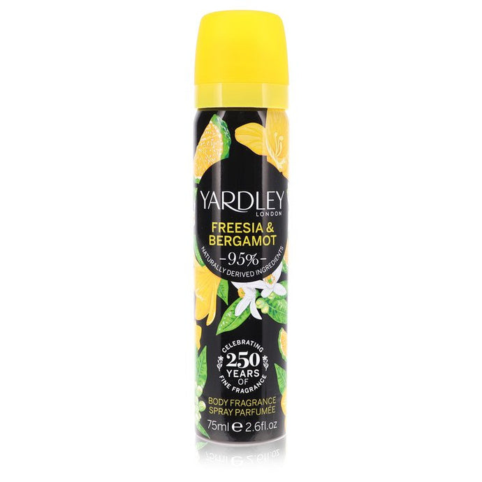 Yardley Freesia & Bergamot Body Fragrance Spray By Yardley London