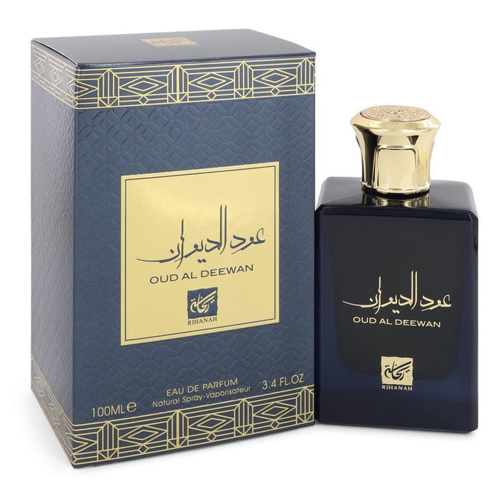 Oud Al Deewan Eau De Parfum Spray (Unisex) By Rihanah