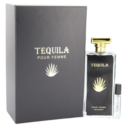 Tequila Pour Femme Eau De Parfum Spray with Free Mini .17 oz EDP By Tequila